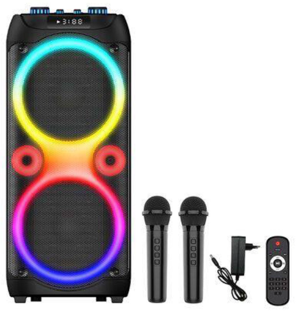 Портативная колонка BT SPEAKER ZQS10213 черный купить,46990