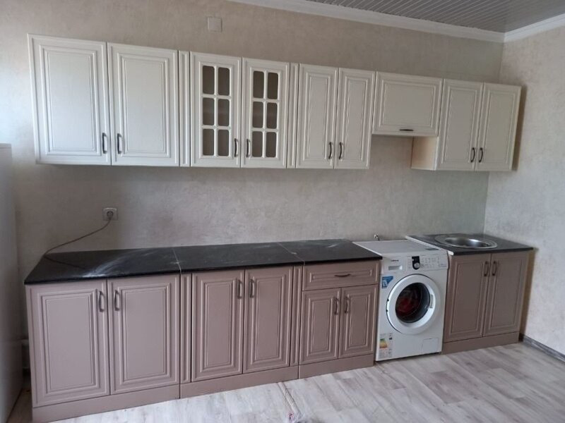 Гарнитур кухонный Grand Miks Триада 300x220х60см бежевый купить,NaN