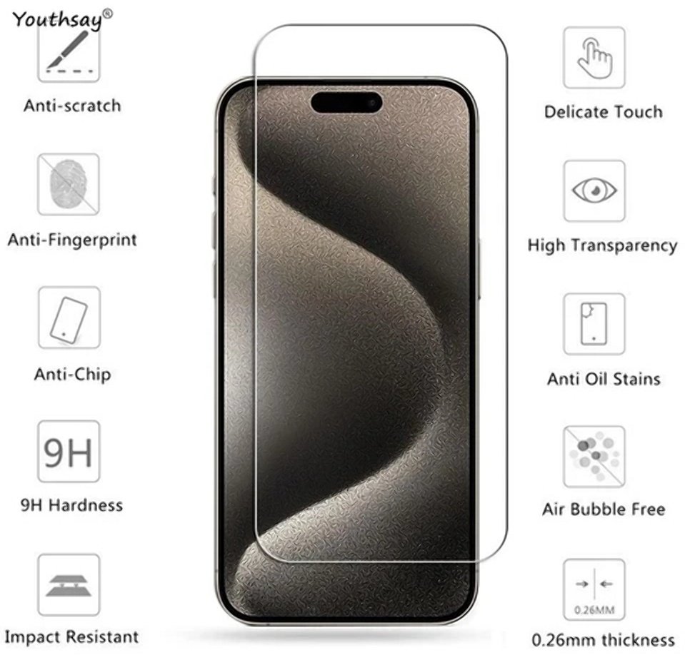 Защитное стекло на Apple IPhone 16 Pro Max