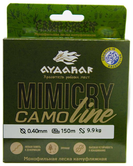 Айдахар монофильная леска 3D Nylon Normal Quality 0.4 мм зеленый купить,NaN