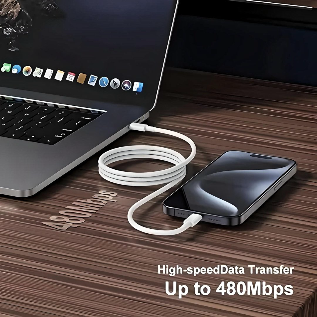 Кабель USB TypeC (M), 1 м, белый купить,320