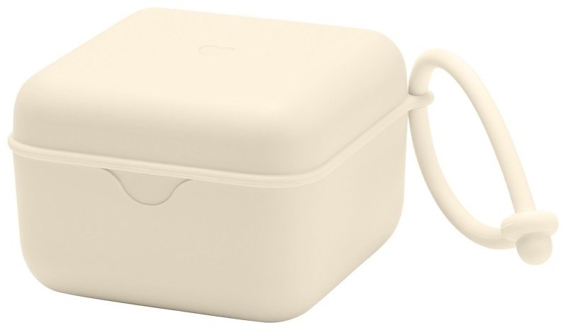 Футляр для пустышек BIBS Pacifier Box Ivory купить,0