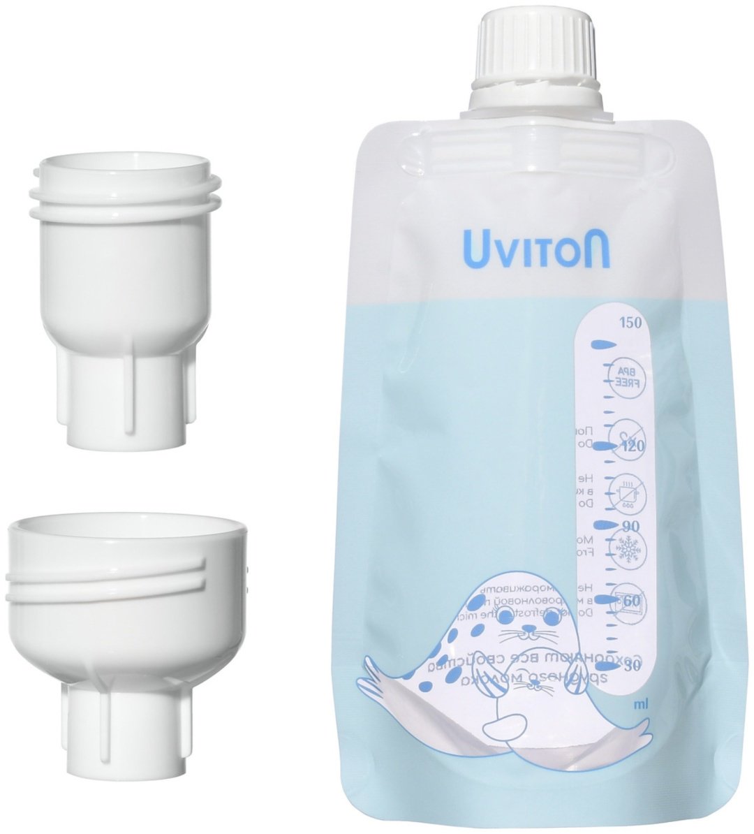 Пакет Uviton 0641, объём 160 мл, 6 шт