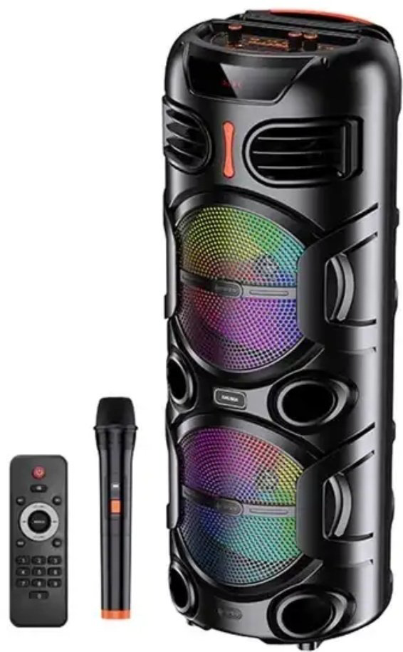 Портативная колонка Kakusiga KK-8203 черный купить,26990