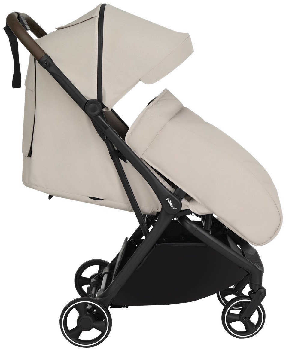 Коляска прогулочная Pituso A19/Cappuccino New, светло-серый - ForteMarket Коляска прогулочная Pituso A19/Cappuccino New, светло-серый купить,0