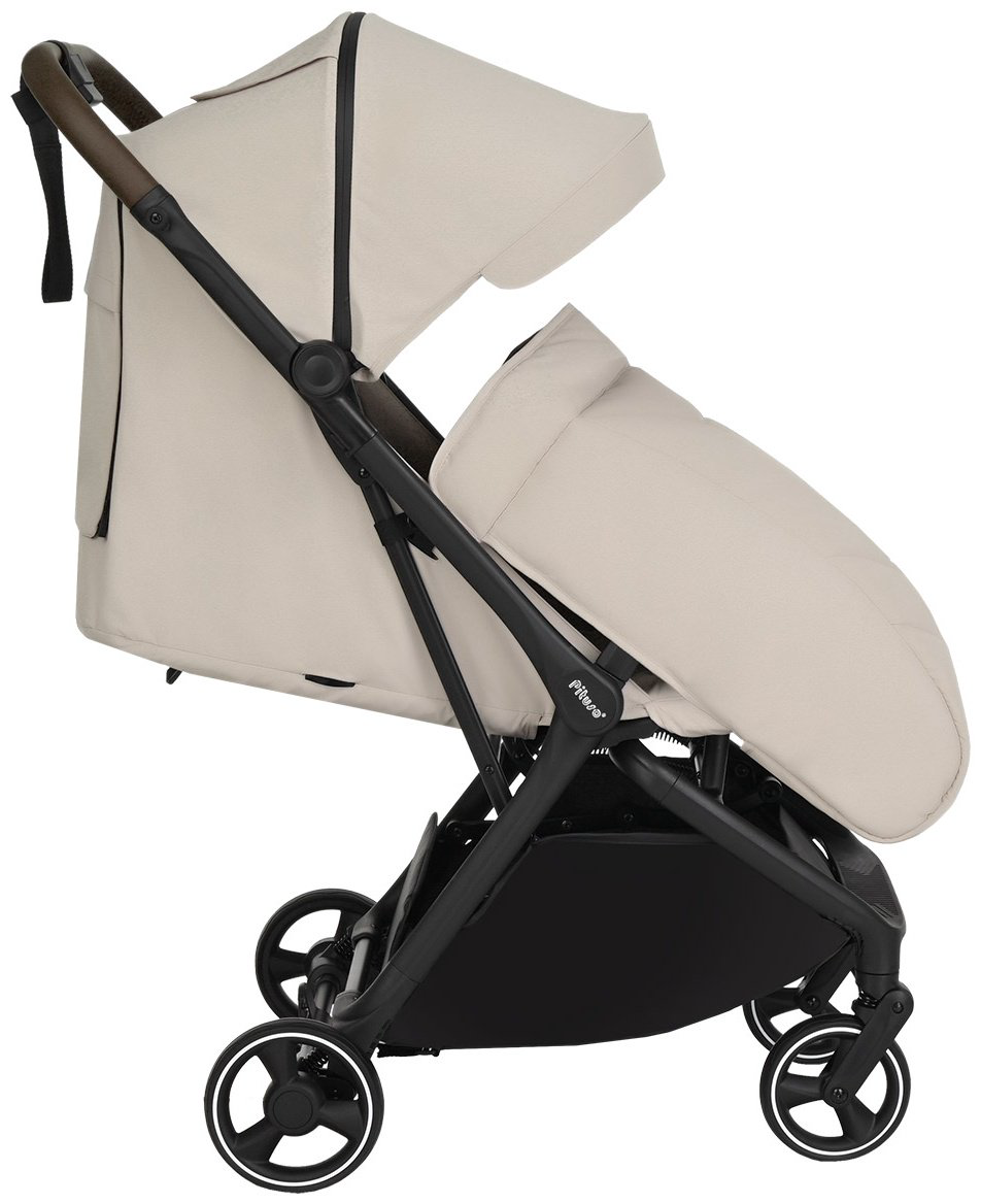Коляска прогулочная Pituso A19/Cappuccino New, светло-серый купить,97000