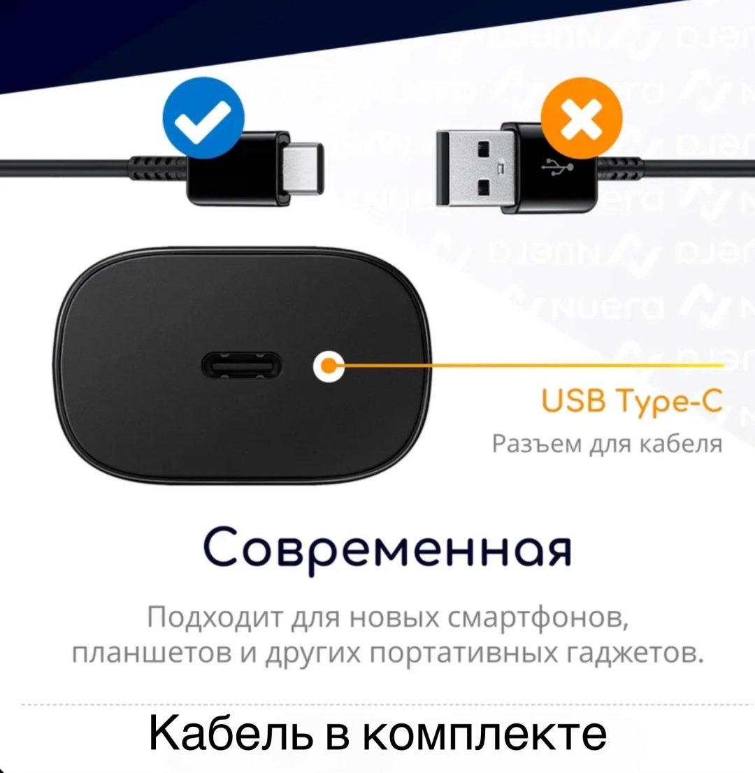 Зарядное устройство GERLAX A25T USB Type-C черный купить,3990