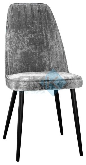 Стул ДИК 326 M13, 98x47x68 см, черный, серый 1 шт.