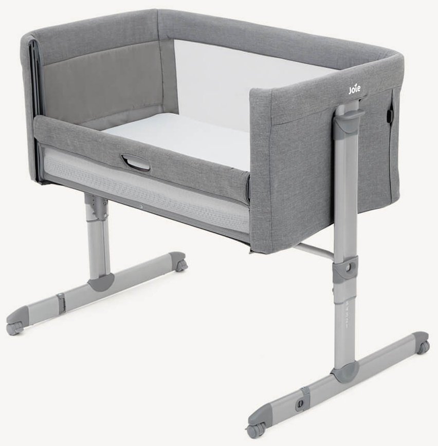 Joie манеж-кровать Roomie Gray Flannel от 0 до 12 мес.