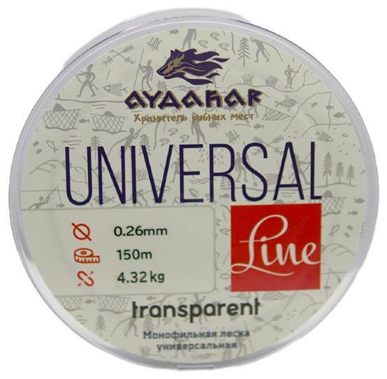 Айдахар монофильная леска 3D Nylon Normal Quality 0.26 мм прозрачный купить,NaN