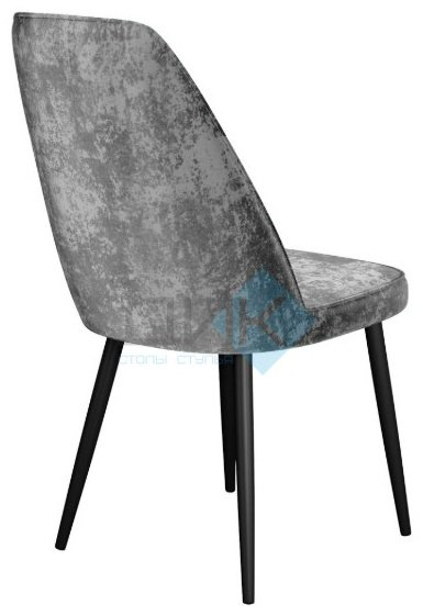 Стул ДИК 326 M13, 98x47x68 см, черный, серый 1 шт. купить,NaN
