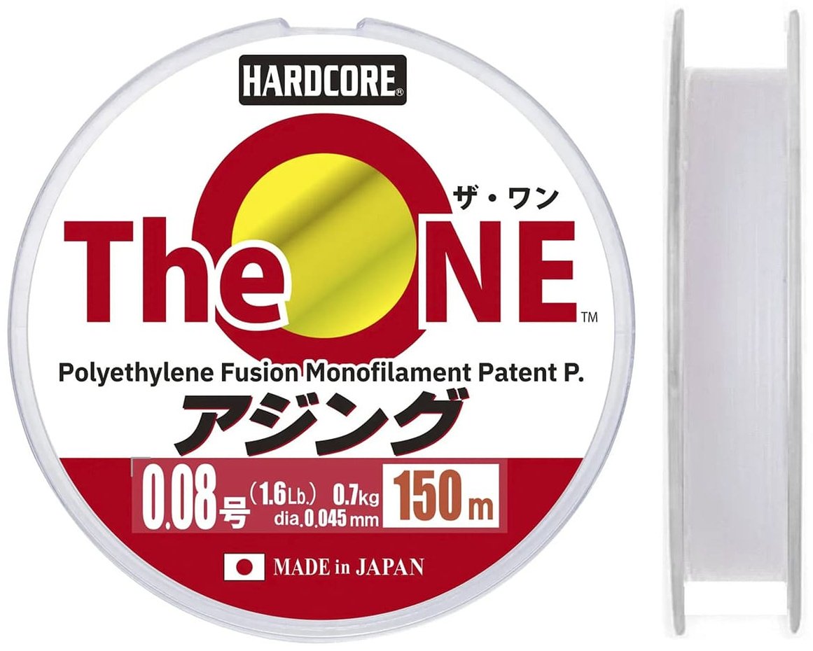 DUEL плетеная леска Hardcore The ONE 150m, 0.7kg 0.045 мм белый купить,NaN