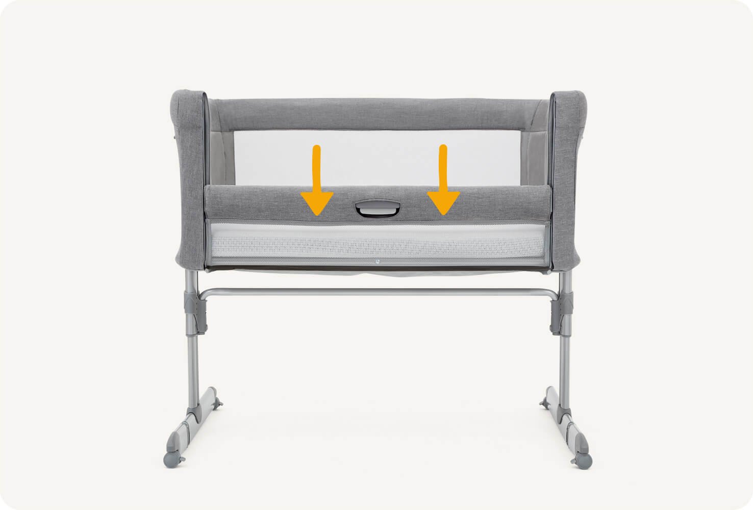 Манеж-кровать Joie Roomie Gray Flannel 98.5х68.5х66-81см серый купить,79900