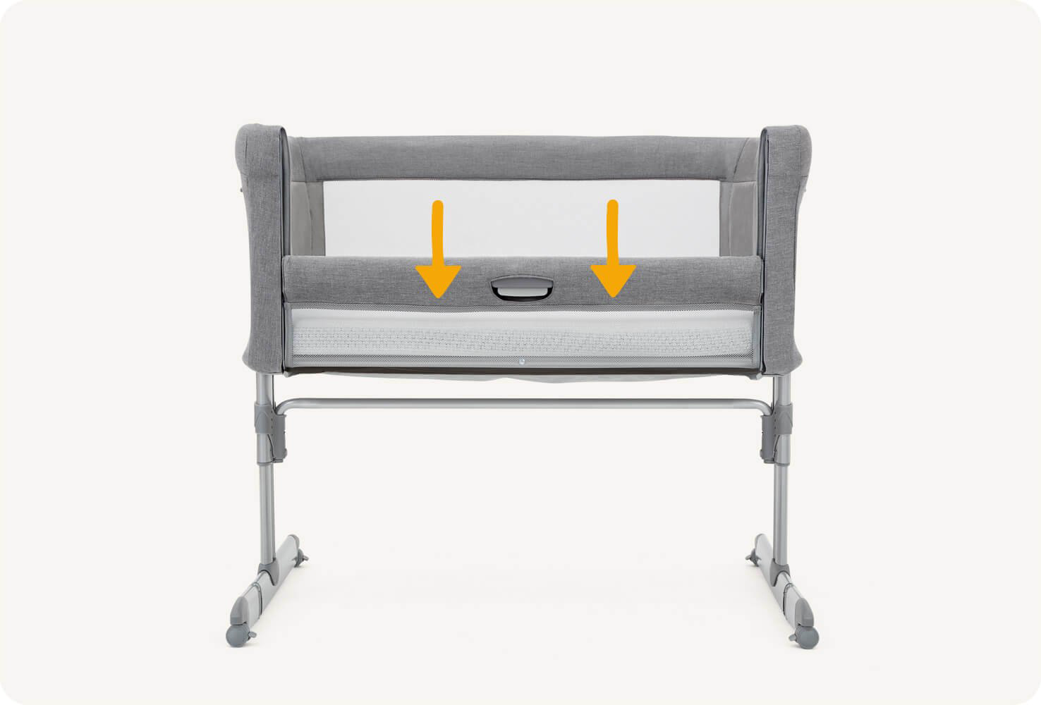 Манеж-кровать Joie Roomie Gray Flannel 98.5х68.5х66-81см серый купить,79900