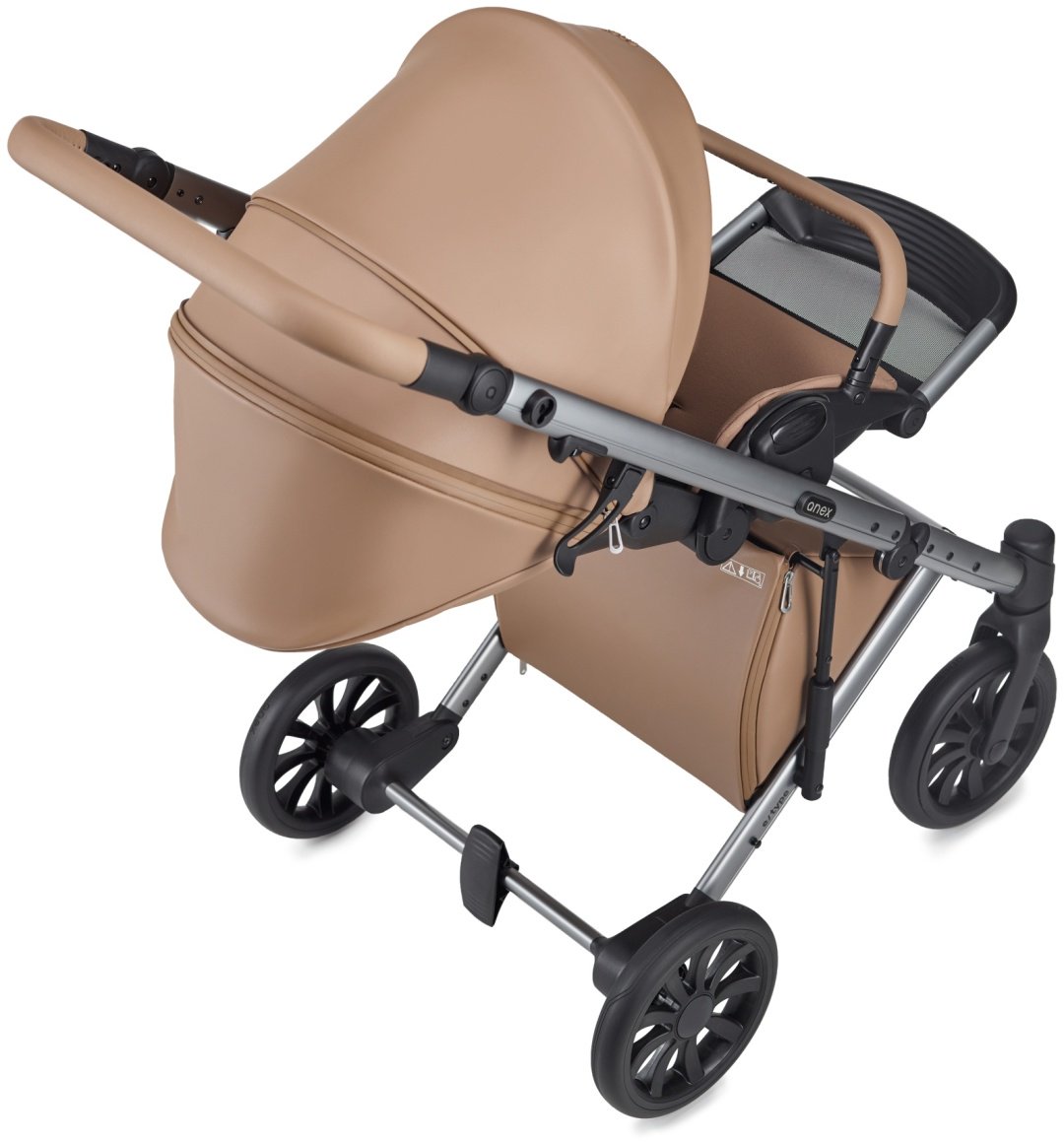 Коляска универсальная 2 в 1 Anex e/type, темно-бежевый - ForteMarket Коляска универсальная 2 в 1 Anex e/type, темно-бежевый купить,0