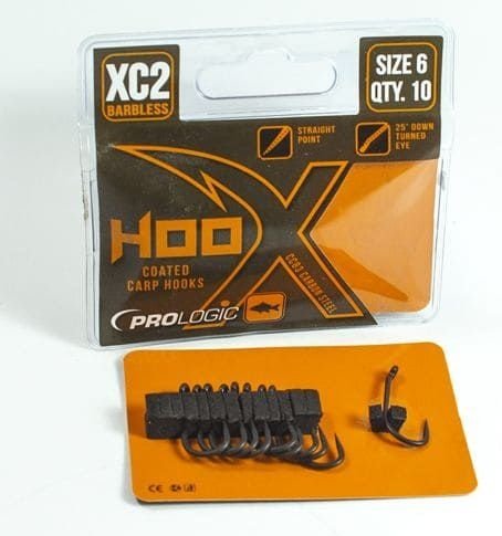 Крючок для рыбалки Prologic Hoox XC2 карповый черный 10 шт купить,NaN