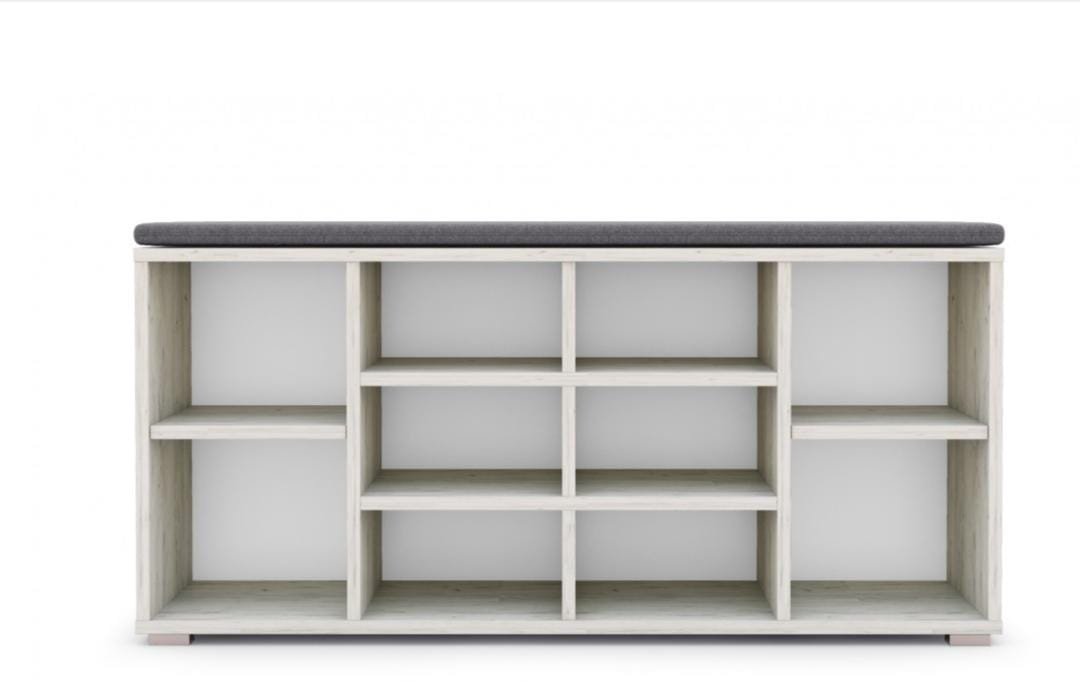 Тумба для обуви IMPERIAL 104x32x50см серый купить,NaN