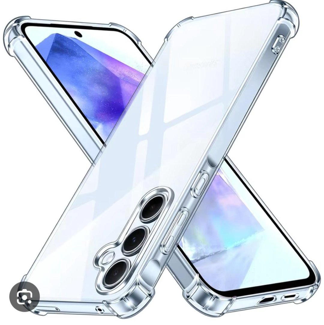 Чехол для Samsung Galaxy A55 прозрачный купить,3600