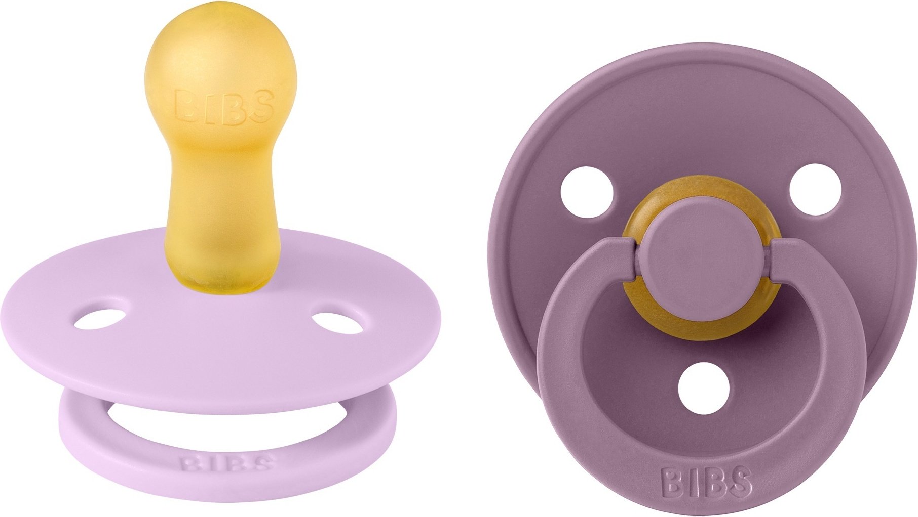 Набор пустышек BIBS Colour Violet Sky/Mauve 6&#43; месяцев