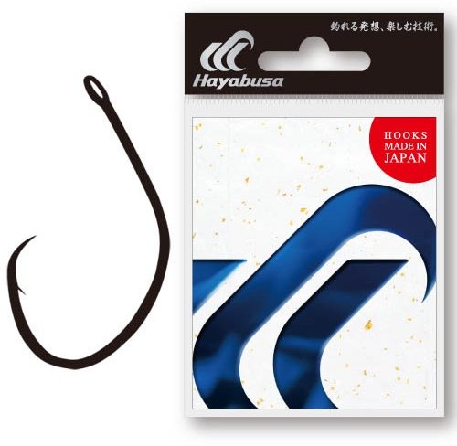 Крючок для рыбалки Hayabusa Circle Light H.CRL186 BN №3/0 5шт одинарный черный 5 шт купить,NaN