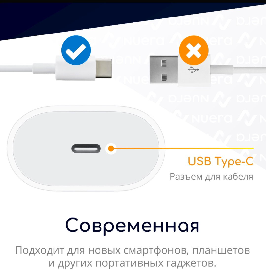 Зарядное устройство GERLAX A23S USB Type-C белый купить,9990