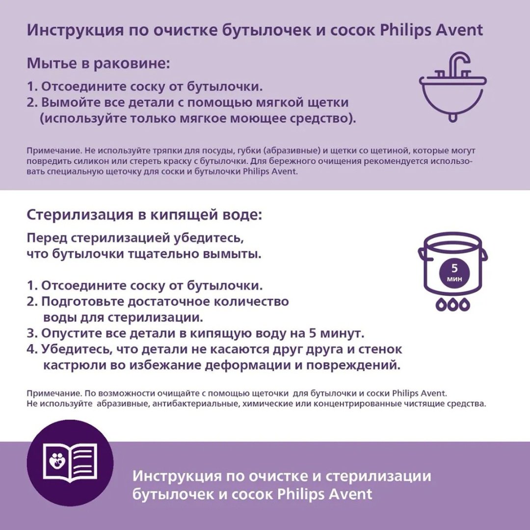 Соска для бутылочки Philips Avent SCY961/02, 2 шт купить,0
