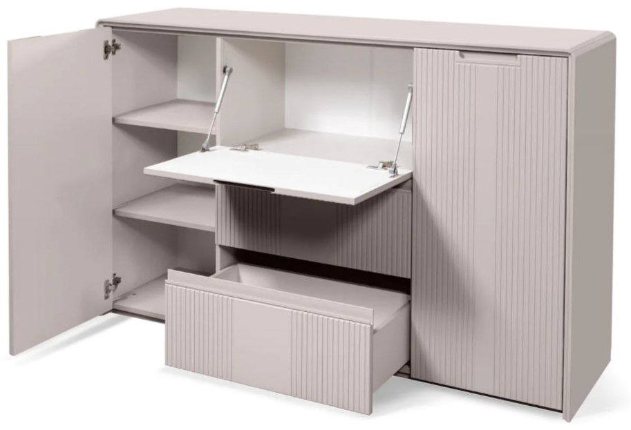 Комод СлонимМебель Севилья 160x45x99см серый купить,NaN