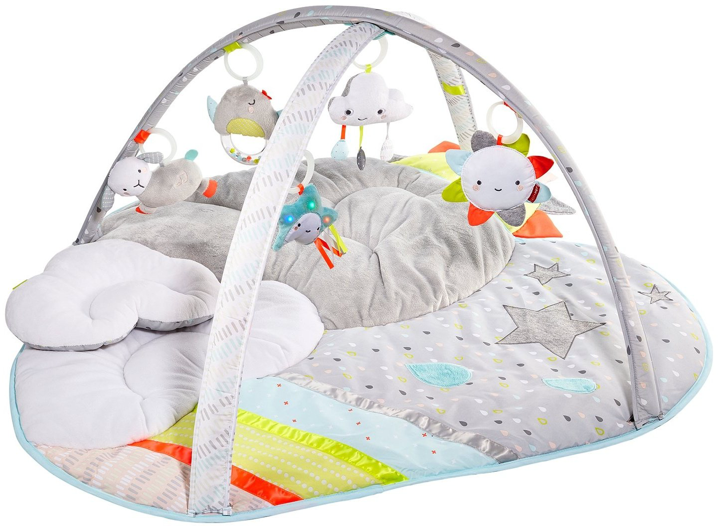 Коврик SKIP HOP Silver Lining Cloud Activity Gym 307150, 105x92 см