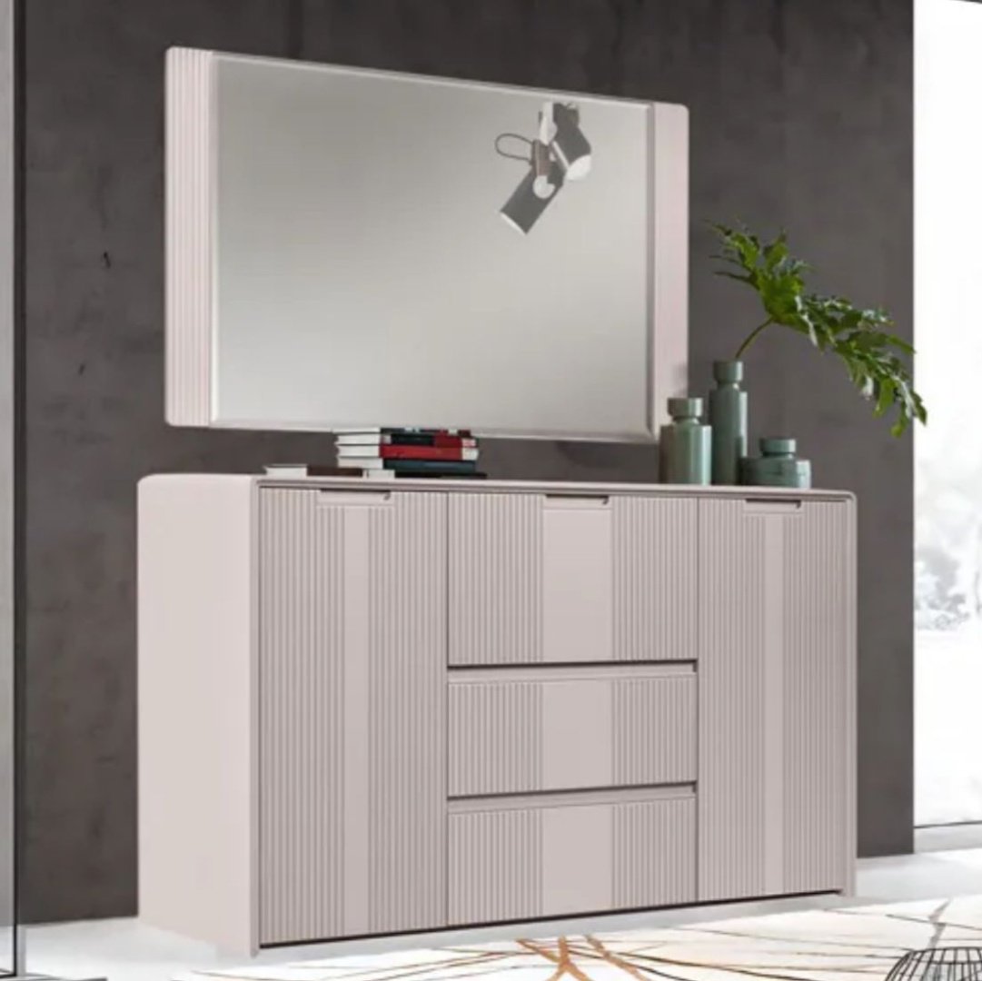 Комод СлонимМебель Севилья, 160x45x99 см, серый, мультиколор купить,0