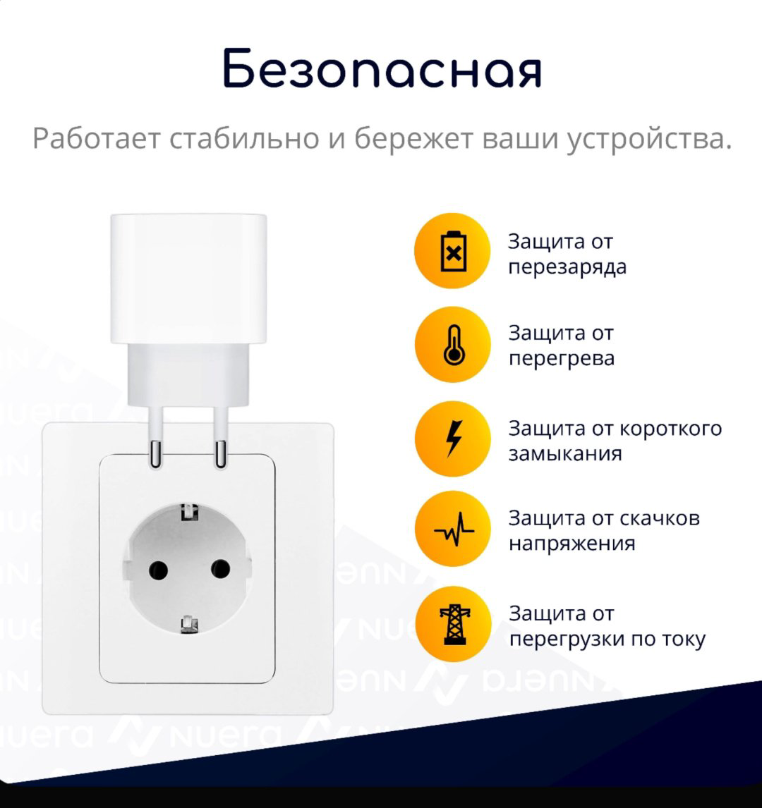 Зарядное устройство GERLAX A23S USB Type-C белый купить,9990