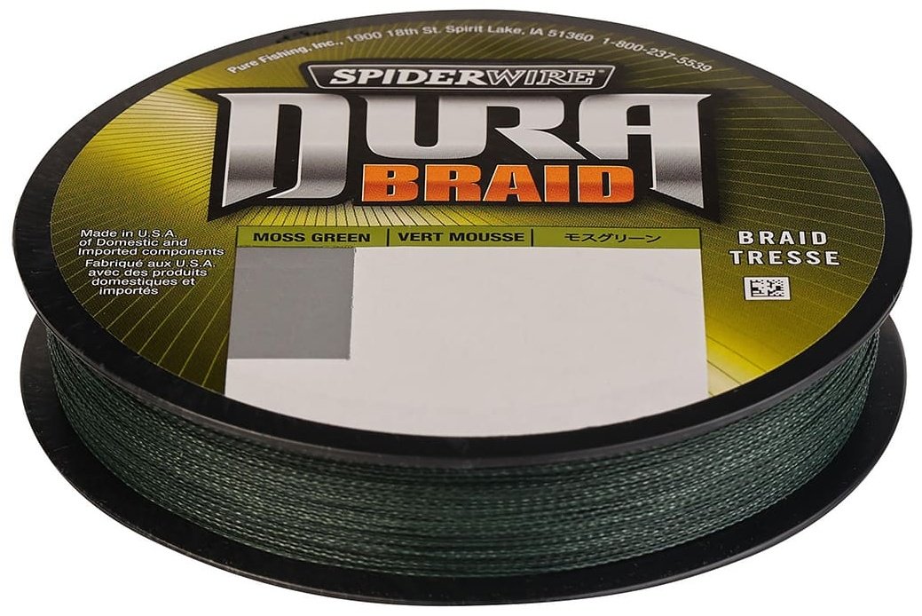 Леска Spiderwire плетеная Dura Braid 135 м 0.15 мм зеленый купить,NaN