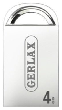 USB Flash карта GERLAX U4 4 Гб серебристый
