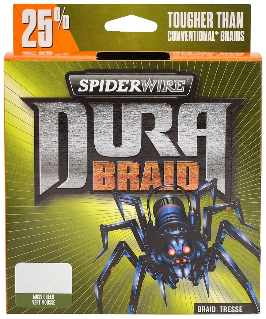 Леска Spiderwire плетеная Dura Braid 135 м 0.15 мм зеленый купить,NaN
