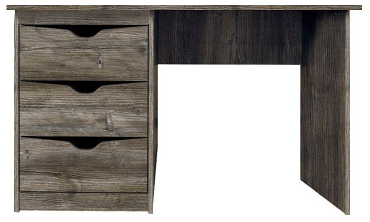 Стол письменный СлонимМебель Гарда, 120х60x75 см, серый, темно-серый купить,NaN