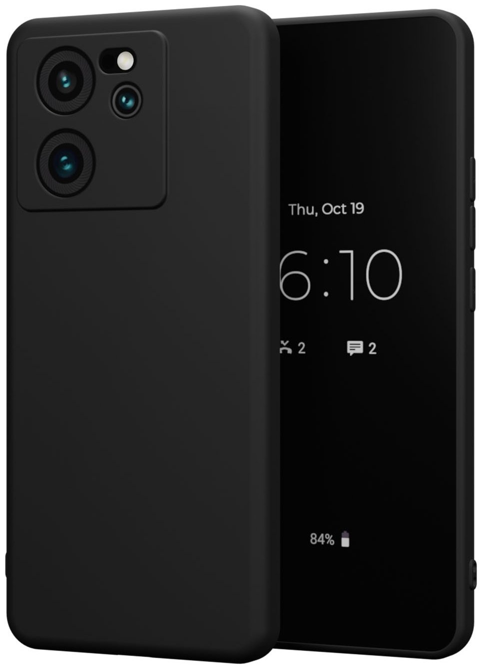 Чехол Mcover для Xiaomi 13T, 13T Pro черный купить,1399
