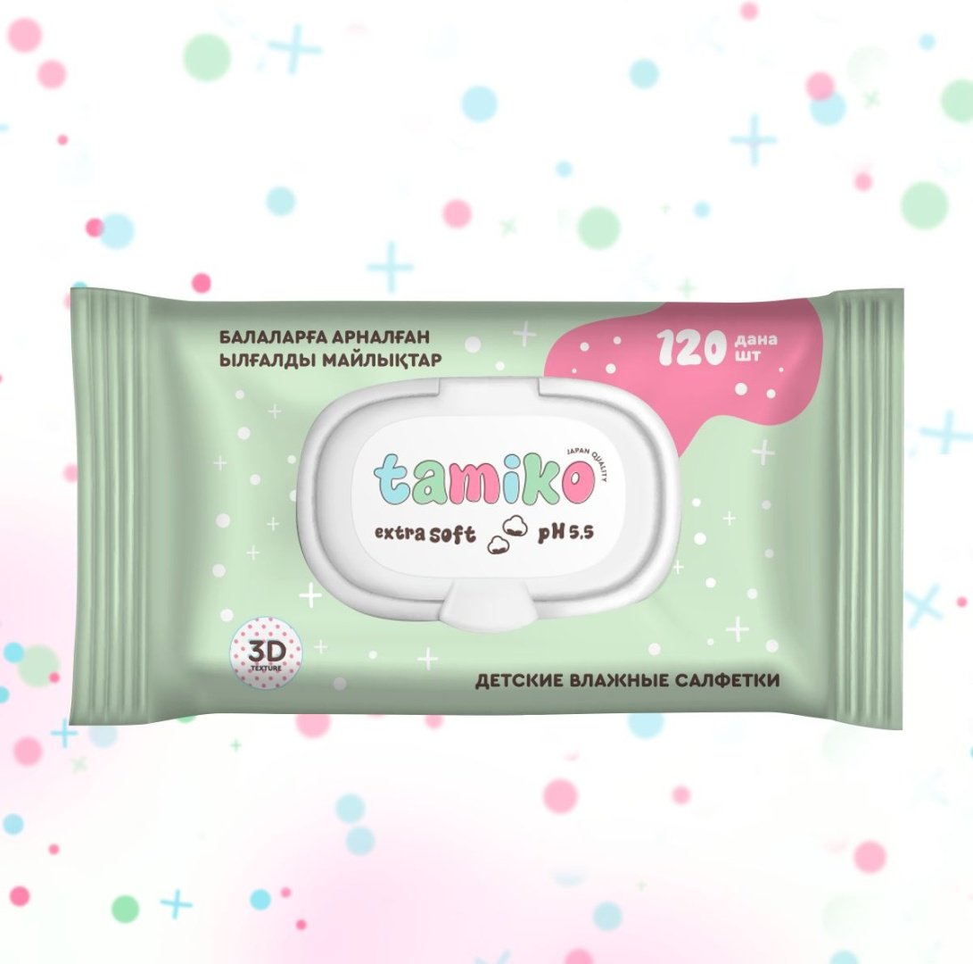 Влажные салфетки Tamiko Extrasoft 120 шт