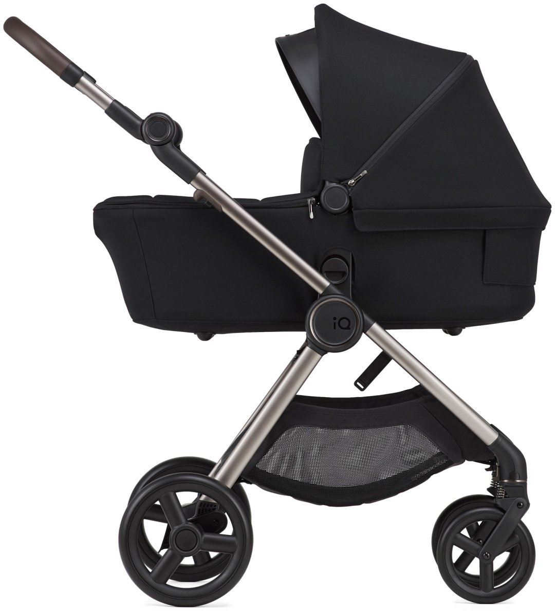 Коляска трансформер Anex IQ-06 Premium Smoky, черный