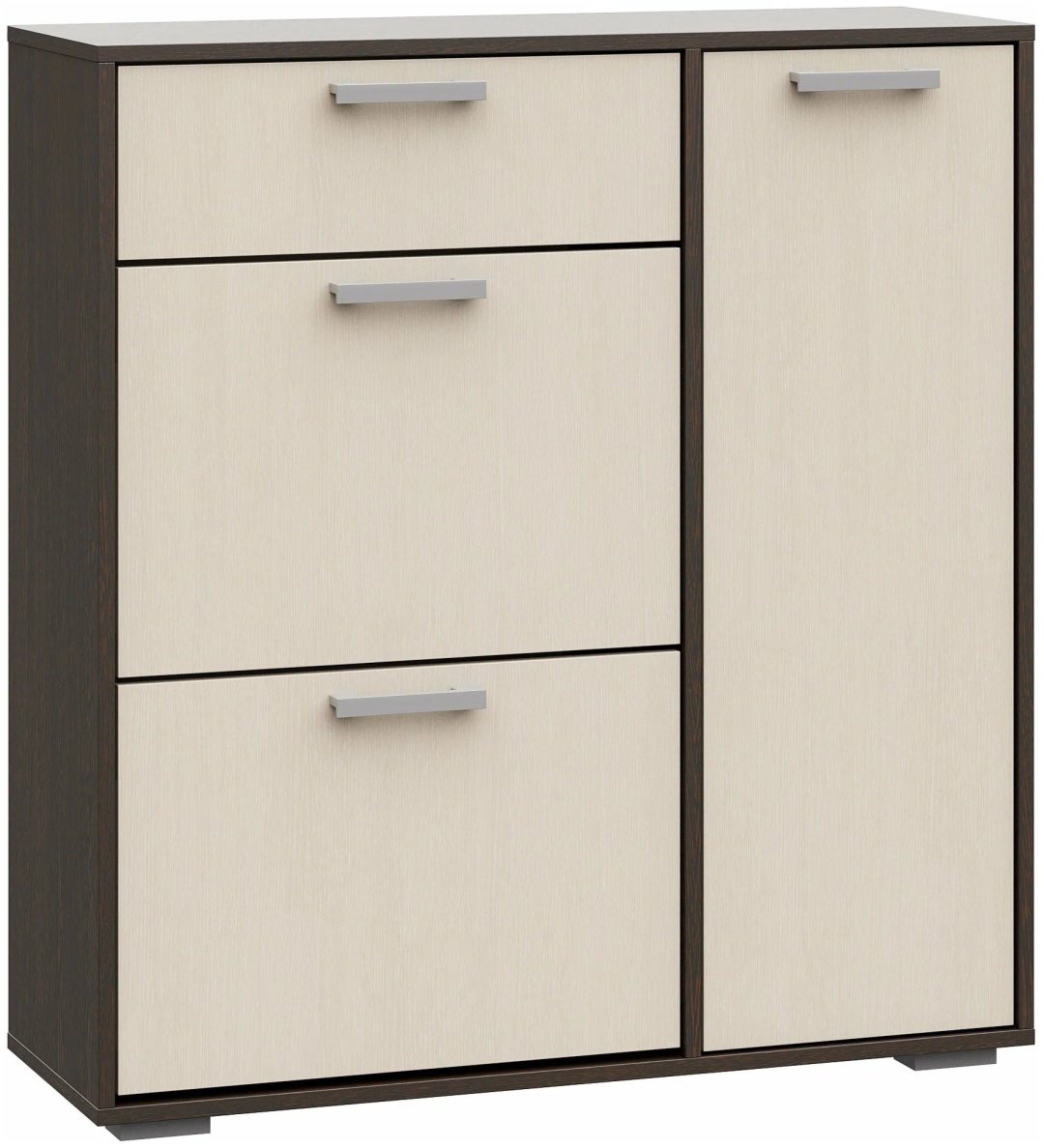 Обувница Стендмебель МУ-1000 96x33x102см коричневый купить,NaN