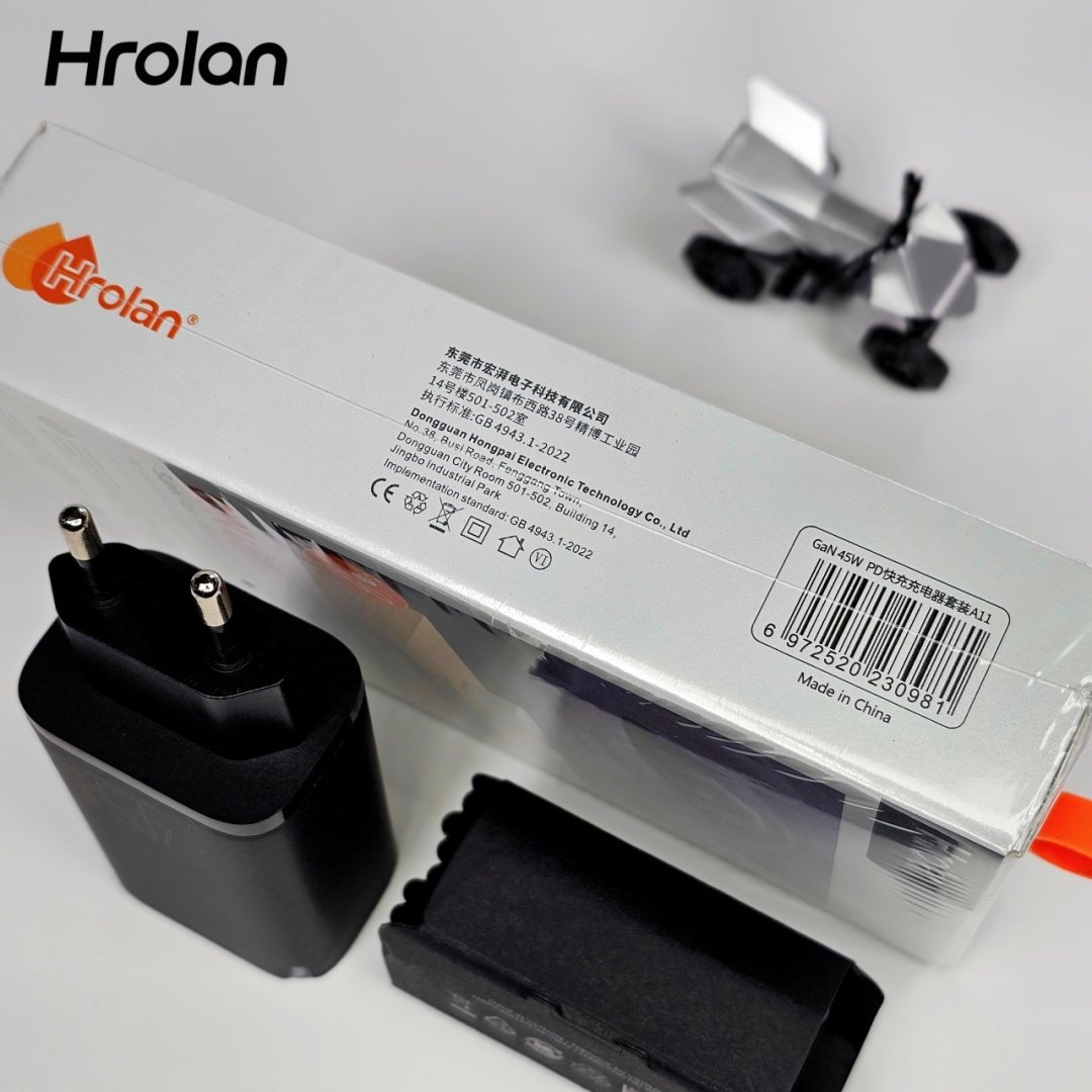 Зарядное устройство Hrolan A11 45W USB Type-C черный купить,12000