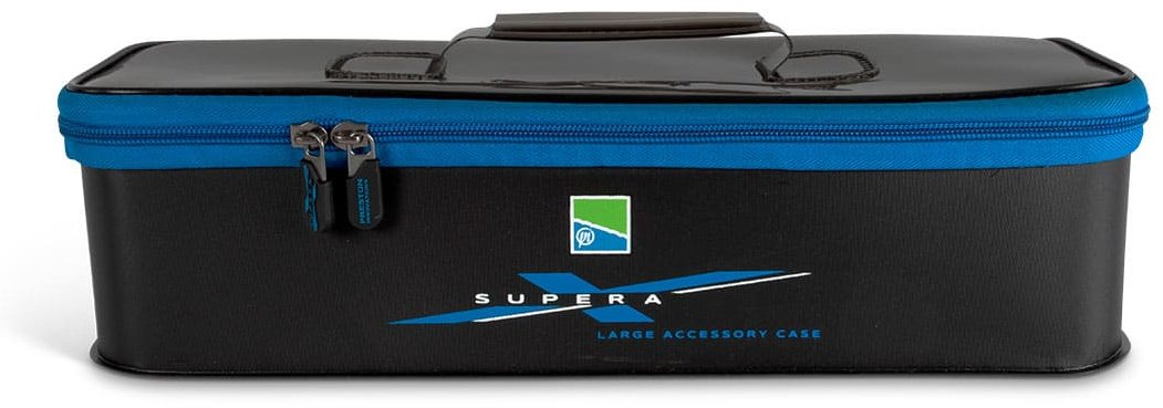 Сумка Preston Supera X Large EVA Accessory Case P0130148 черный, синий купить,NaN