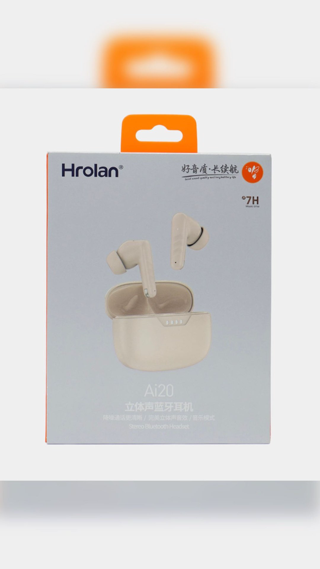 Наушники Hrolan Ai20 белый купить,3980