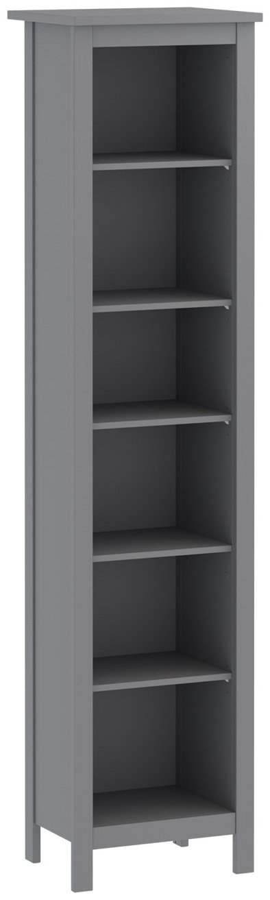 Стеллаж напольный Гуд Лакк SAGA-10, 49.6x41.4x215.5 см, серый купить,NaN