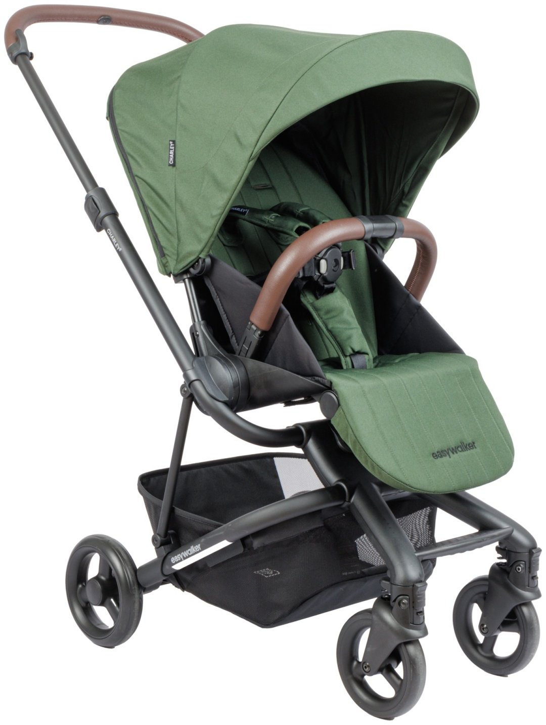 Коляска прогулочная Easywalker Charley 2, зеленый