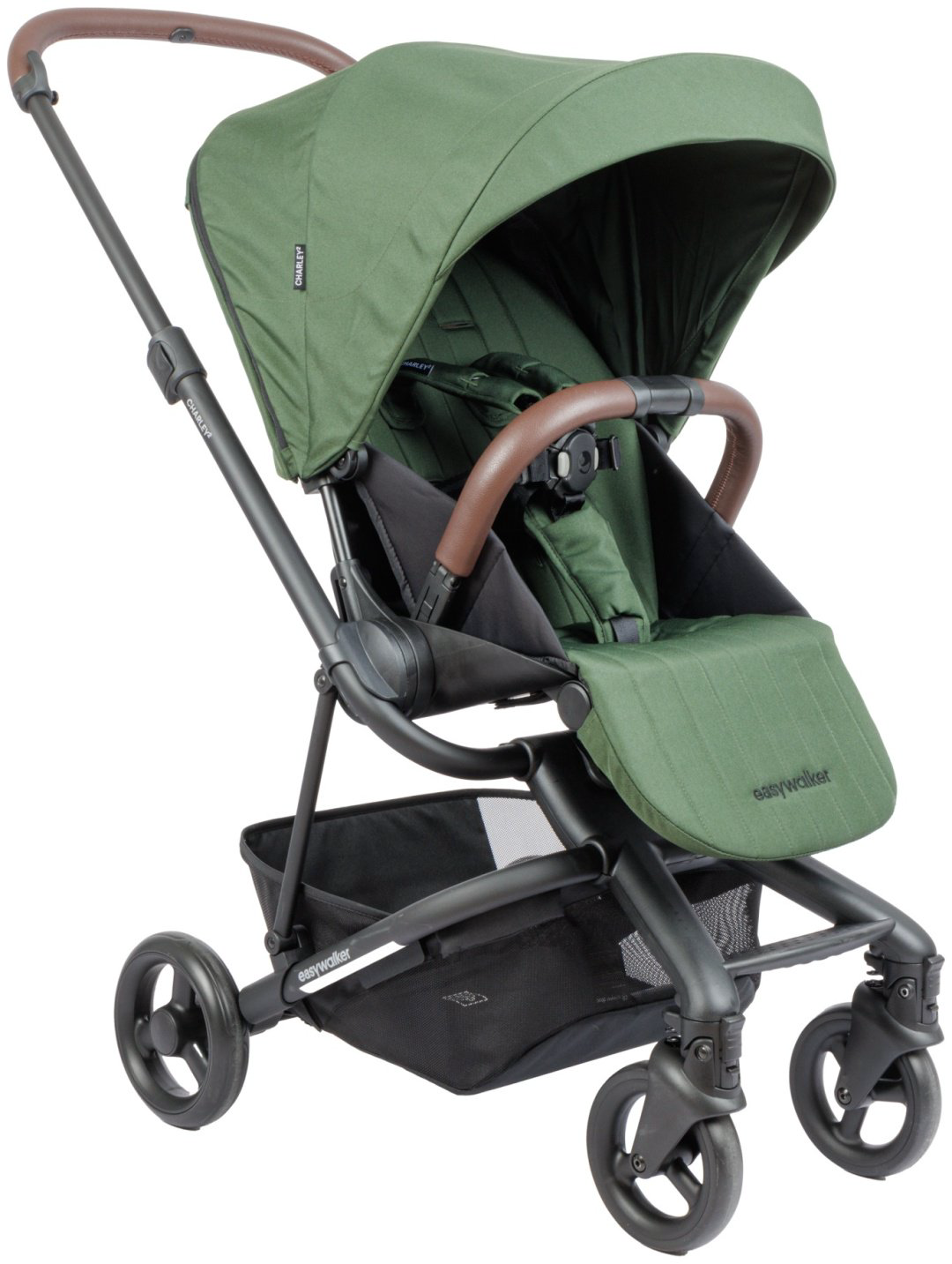 Коляска прогулочная Easywalker Charley 2, зеленый