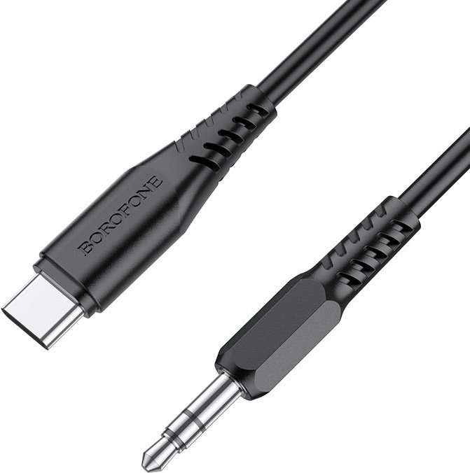 Кабель Borofone 3.5 mm jack - USB Type-C 1 м купить,2990