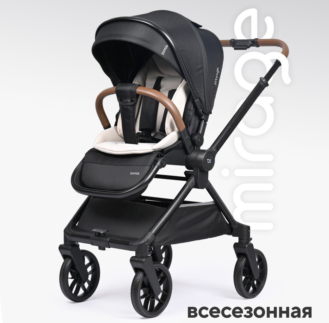 Коляска прогулочная TOMIX Mirage, черный купить,NaN