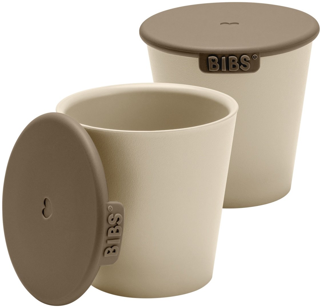 Комплект посуды BIBS 4310245 , пластик, бежевый