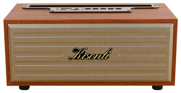 Портативная колонка Kisonli G12A коричневый купить,12990