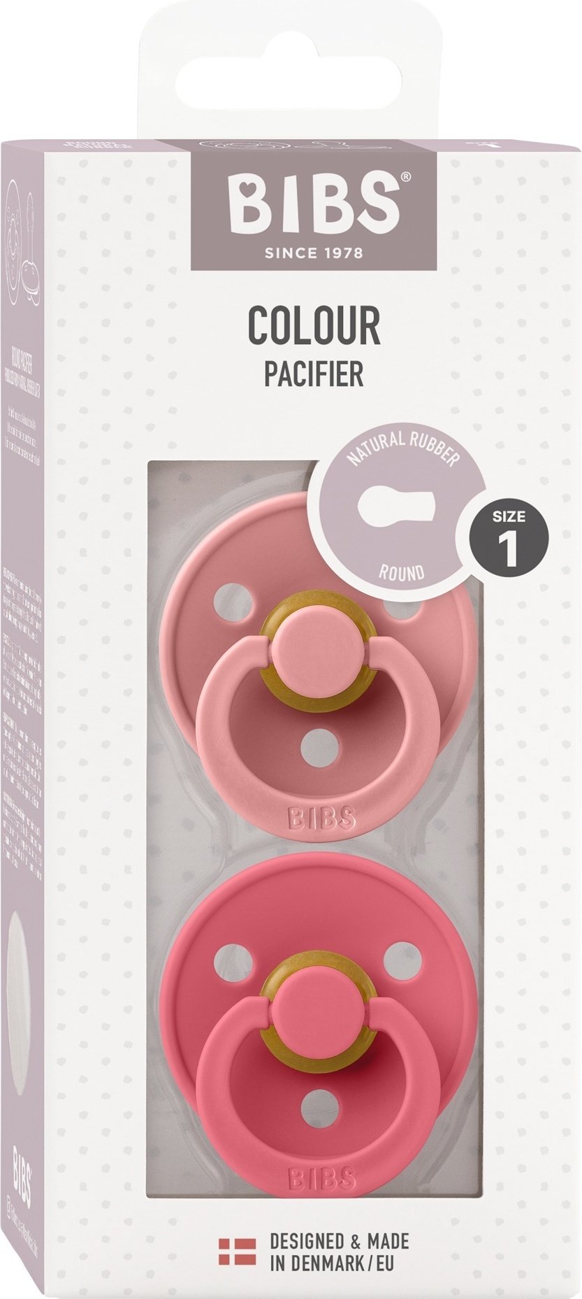 Набор пустышек BIBS Colour Dusty Pink/Coral 0+ месяцев - ForteMarket Набор пустышек BIBS Colour Dusty Pink/Coral 0+ месяцев купить,0