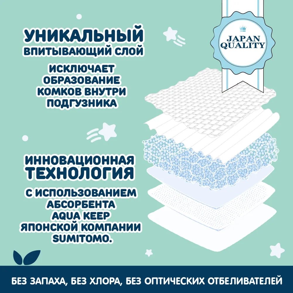 Подгузники BB Kitty L, 46 шт купить,0